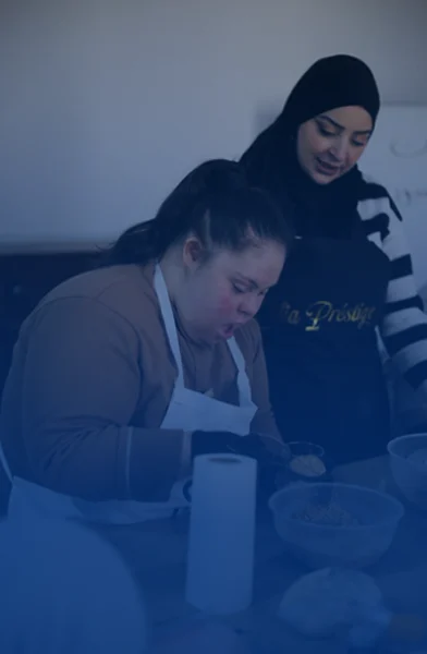جمعية مفاتيح الجنة لمتلازمة داون - مقرها الجزائر - برامجنا التأهيلية